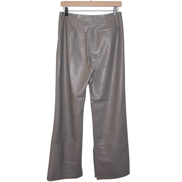 Nanushka Rhyan Vegan Leather Trouser in Clay - Picture 3 of 6